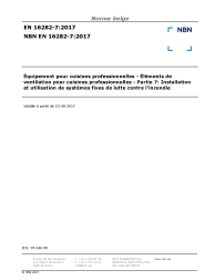 NBN EN 16282-7:2017