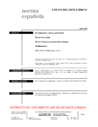 UNE-EN ISO 22476-3:2006/A1:2014