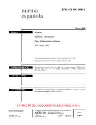 UNE-EN ISO 1043-4:2000