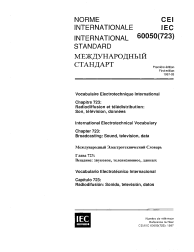 IEC 60050-723:1997