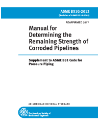 ASME B31G-2012 (R2017)