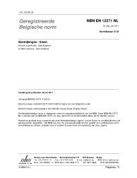 NBN EN 12271 NL:2011