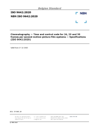 NBN ISO 9642:2020