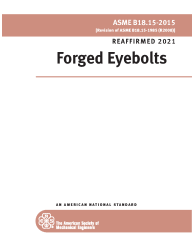 ASME B18.15-2015 (R2021)