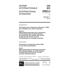 IEC 60603-2:1995/AMD1:2000