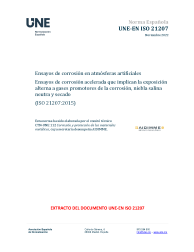 UNE-EN ISO 21207:2022