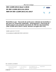 NBN EN ISO 12209:2013/A1:2017