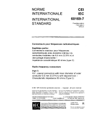 IEC 60169-7:1975