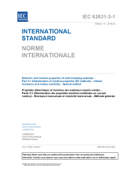 IEC 62631-3-1:2016