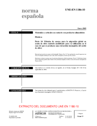 UNE-EN 1186-10:2003