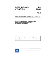 IEC 60064:1993+AMD1:2000+AMD2:2002+AMD3:2005 Consolidated