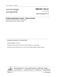 NBN EN 1168+A1:2008