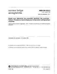 NBN EN 932-3:1996