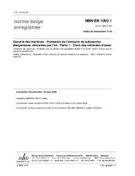NBN EN 1093-1:2009