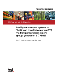 PD ISO/TS 21219-3:2015