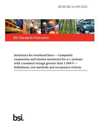 BS EN IEC 61109:2025