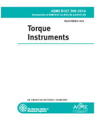 ASME B107.300-2010 (R2016)
