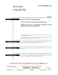 UNE-EN 60695-2-13:2011