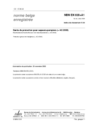 NBN EN 659+A1:2008