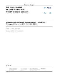 NBN EN ISO 9241-110:2020