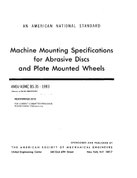 ASME B5.35-1983 (R2013)