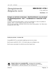 NBN EN ISO 14726-1:2001