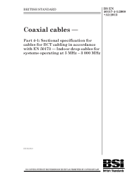 BS EN 50117-4-1:2008+A1:2013