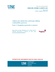 UNE-EN 15502-1:2013+A1:2016