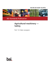 BS EN ISO 4254-14:2016