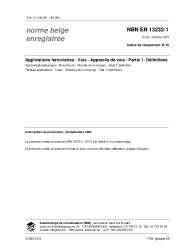 NBN EN 13232-1:2003