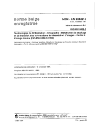 NBN EN 28632-3:1994