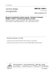 NBN EN 12966-3:2005