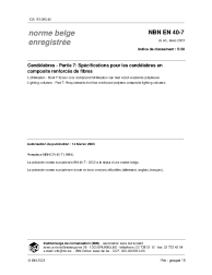 NBN EN 40-7:2003