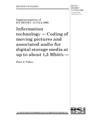 BS EN ISO/IEC 11172-2:1995