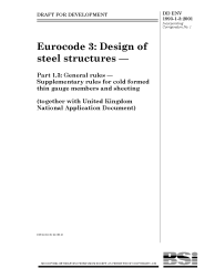 DD ENV 1993-1-3:2001