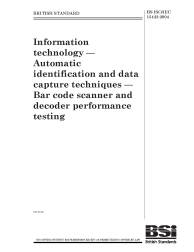 BS ISO/IEC 15423:2004