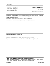 NBN EN 14020-3:2003