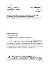 NBN EN 1998-6 NL:2013