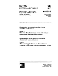 IEC 60151-6:1965