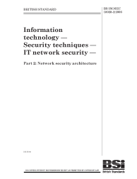 BS ISO/IEC 18028-2:2006