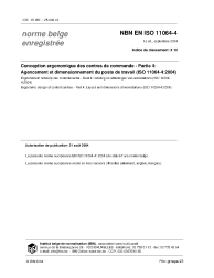 NBN EN ISO 11064-4:2004