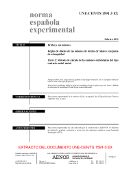UNE-CEN/TS 1591-3:2013 EX