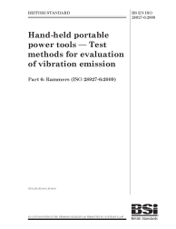 BS EN ISO 28927-6:2009