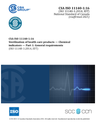 CSA ISO 11140-1:16 (R2021)