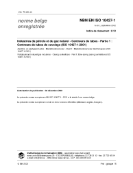 NBN EN ISO 10427-1:2002