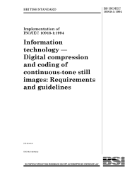 BS ISO/IEC 10918-1:1994 (R01)