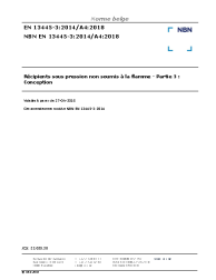 NBN EN 13445-3:2014/A4:2018