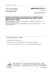 NBN EN ISO 15877-2:2009