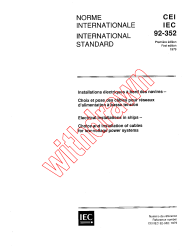 IEC 60092-352:1979