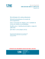 UNE-EN ISO 4833-1:2014/A1:2022